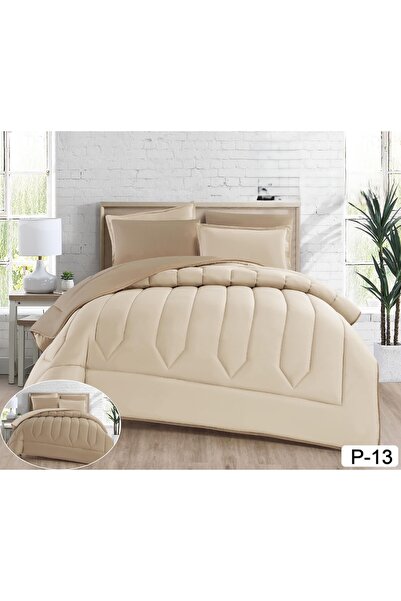 Marka Nefren Plain Double Sided Soft Microfiber Bed Sheet 230X250