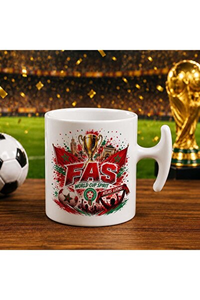 Bk Gift كأس هامر بتصميم كأس العالم لكرة القدم بتصميم مشجعي المغرب