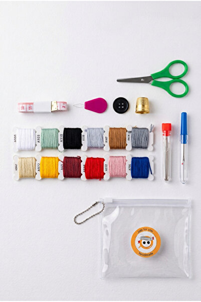 Haneliya 20 Piece Travel Sewing Kit - Emergency Sewing and Embroidery Kit wit...