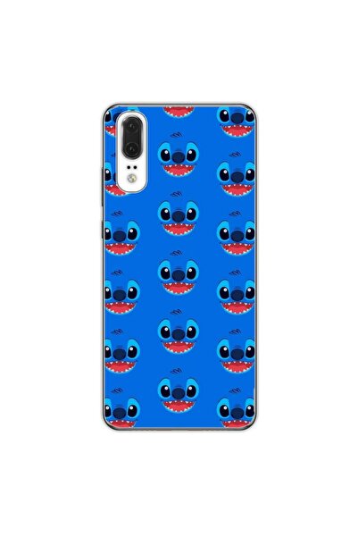 OEM Husa compatibila cu Huawei P20 Silicon Gel Tpu Model Stitch Face Pattern