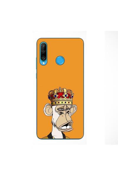 OEM Husa compatibila cu Huawei P30 Lite Silicon Gel Tpu Model NFT Royal Ape