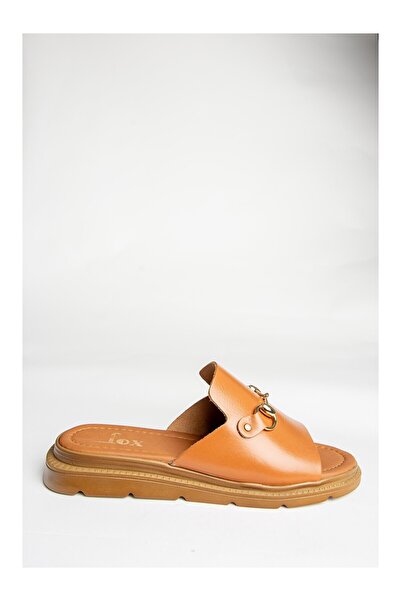LC Waikiki Nevavm U2910993 Tan Women's Slippers with a Difference