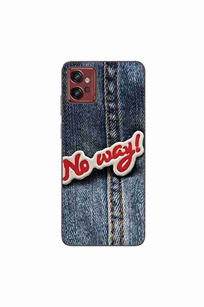 OEM Θήκη συμβατή με Motorola Moto G32 Σιλικόνης Gel TPU, Μοντέλο No Way Jeans