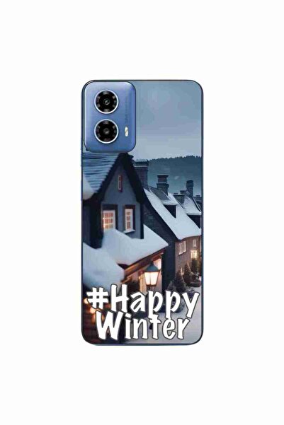 OEM Husa compatibila cu Motorola Moto G34 Silicon Gel Tpu Model Happy Winter