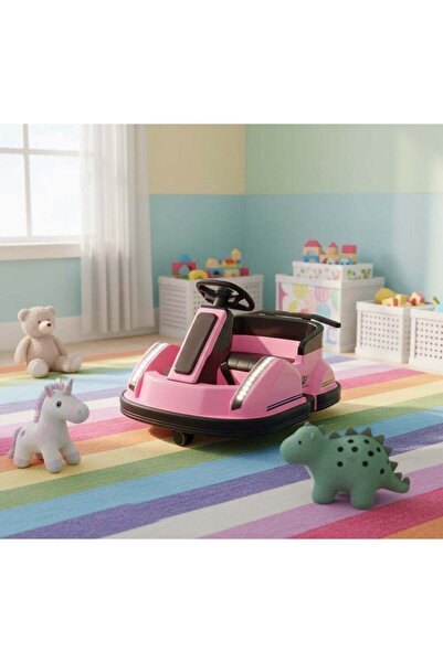 Star Kids سيارة طائرة كهربائية فاخرة للأطفال مع جهاز تحكم عن بعد، وأضواء LED ...