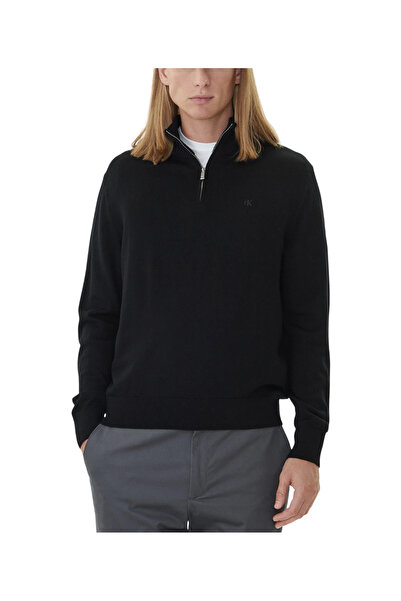 Calvin Klein Ανδρικό Μάλλινο Πουλόβερ Μαύρο LV04LD318G-UB1