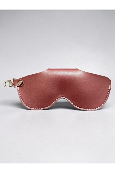 NZCLUB Leather Dust-Proof Eyeglass Case Glasses Container with Hook Detail Mi...