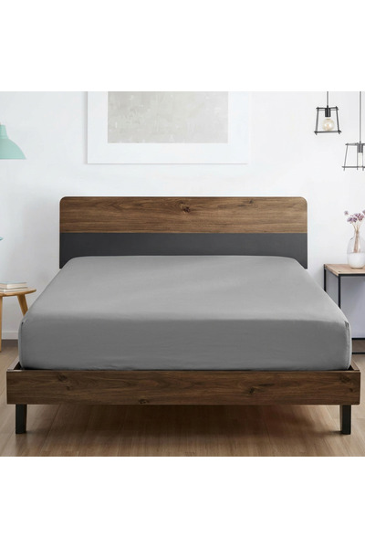 Donetella 1 Pc Queen Fitted Sheet 160x200 cm | OEKO-TEX Brushed Microfiber, D...