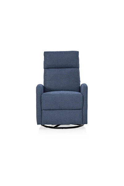Midas Furniture LINEN SWIVEL RECLINER 71X89X102 CM BLUE