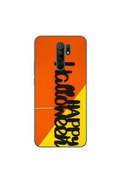 OEM Case compatible with Xiaomi Redmi 9 Silicone Gel Tpu Pattern Happy Hallow...