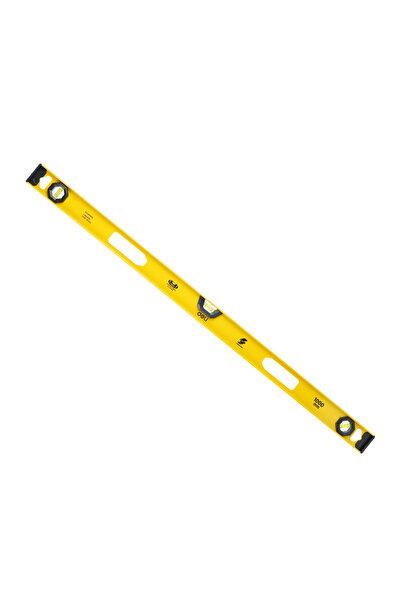 Deli Riglă metalică 100 CM 3 găuri precizie 1MM galbenă