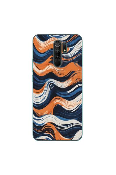 OEM Husa compatibila cu Xiaomi Redmi 9 Silicon Gel Tpu Model Abstract Crazy O...