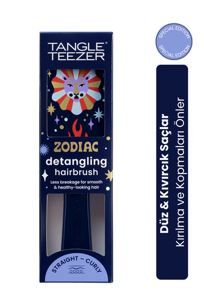 Tangle Teezer Zodiac The Ultimate Detangler Leo Saç Açıcı Tarak (Düz ve Kıvır...