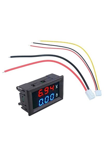 Peaktech Voltmeter/ammeter panel DC 0-100 V 0-10 A