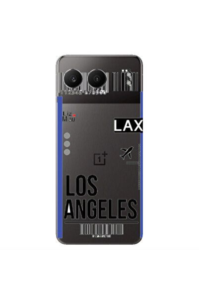 Other Oneplus Nord 4 Los angeles Transparent Silicone TPU Θήκη