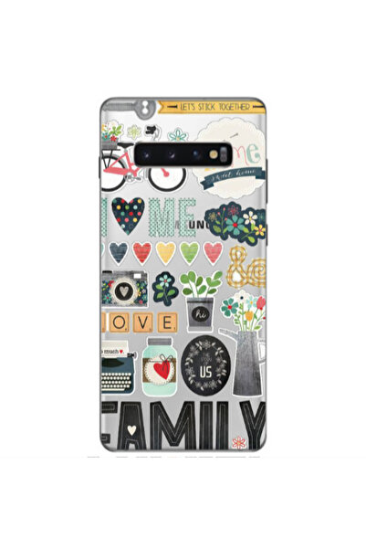 Other Samsung S10 Plus Family love home Transparent Silicone TPU Θήκη