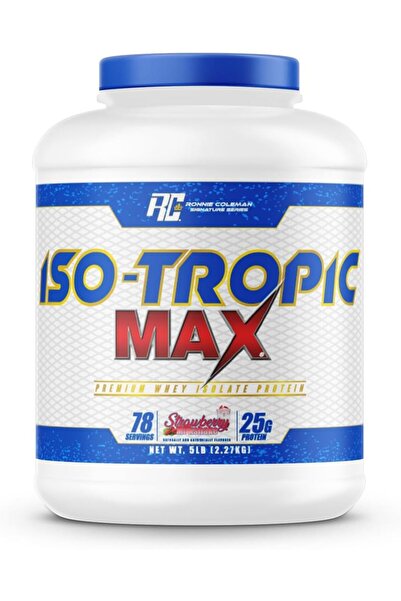 Ronnie Coleman Signature Series مسحوق بروتين مصل اللبن المعزول، آيزو-تروبيك م...