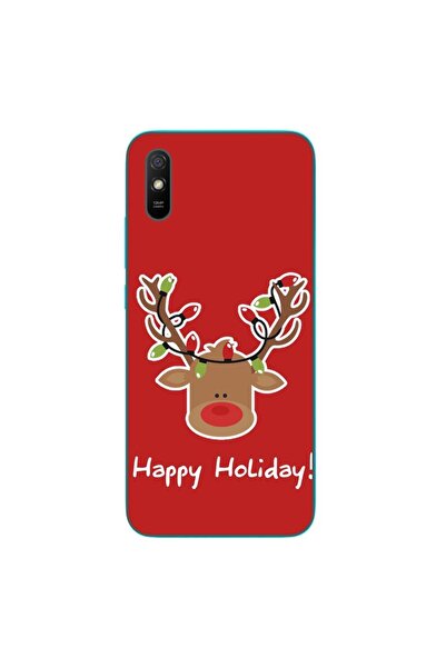 OEM Case compatible with Xiaomi Redmi 9A Silicone Gel Tpu Pattern Christmas R...