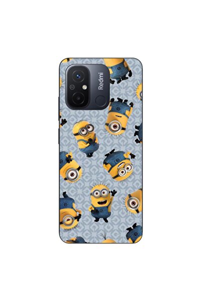 OEM Case compatible with Xiaomi Redmi 12C Silicone Gel Tpu Pattern Minions