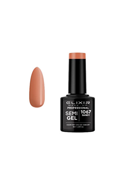 Elixir SEMI GEL (ΗΜΙΜΟΝΙΜΟ ΒΕΡΝΙΚΙ) - 1067 (SANDY) 8ML