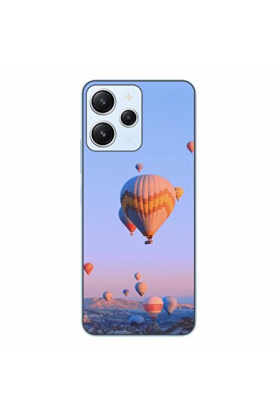 OEM Калъф, съвместим с Xiaomi Redmi 12 4G, силиконов гел TPU, с шарка на възд...