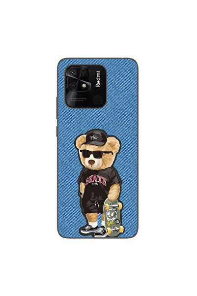 OEM Husa compatibila cu Xiaomi Redmi 10C Silicon Gel Tpu Model Bear Skate Fas...