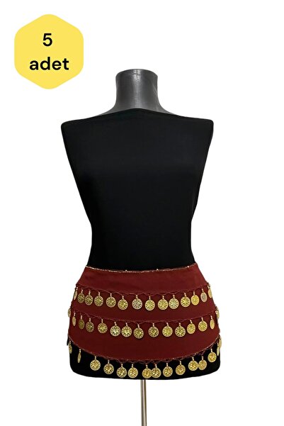 PAPATAY 3810 Women's Şakira Belt – Tasseled Beaded Oriental Belt Dancer's Bel...