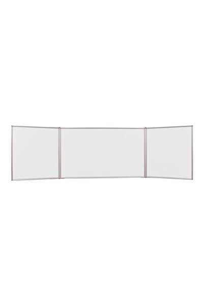 Memoboards Tablă albă Triptych 90x120 CM cu ramă de aluminiu