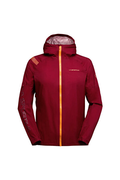 La Sportiva Geacă impermeabilă pentru bărbați Pocketshell SS 2025-Burgundy-XL
