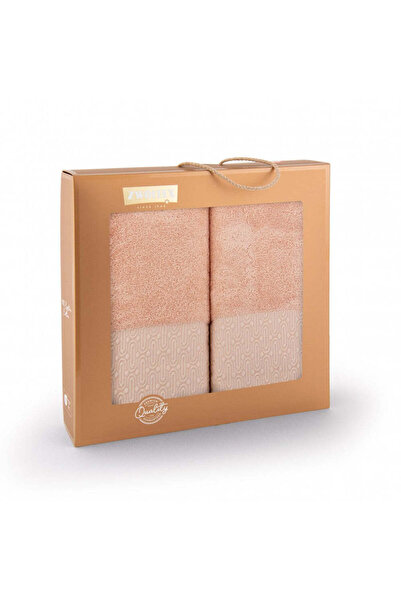 Zwoltex Set prosoape Artdeco Roz 50x90+70x140 450GSM