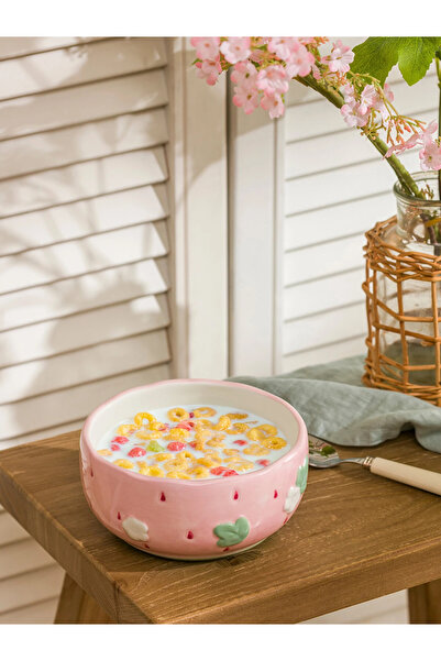 LC Waikiki LCW HOME Karışık Baskılı Seramik Kase 13 Cm