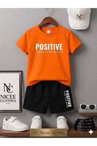 NC Nicee Clothes ΚΑΛΟΚΑΙΡΙΝΟ ΠΑΙΔΙΚΟ ΜΠΛΟΥΖΑΚΙ ΚΑΙ ΣΟΡΤΣ UNISEX (ΛΕΥΚΗ ΘΕΤΙΚΗ...