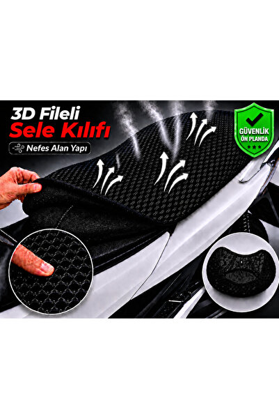 Vi Caro Motolx Africa King Motorcycle Saddle Cover 3D Mesh Saddle Cover Breat...
