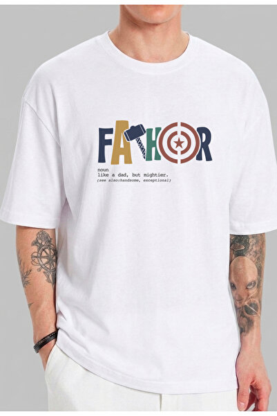 fest in fest Babalar Günü Özel Over Size T-shirt
