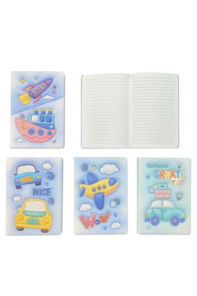 Zenorius Agenda cu Coperta 5D Vehicule 21x14cm, Dictando Diferite Modele Engros
