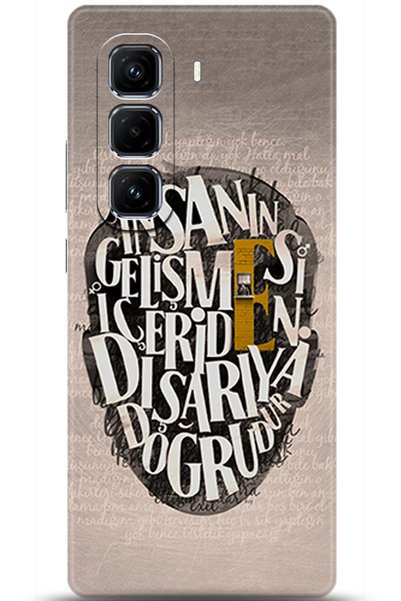 Noprin Infinix Hot 50 4g Case Hd Printed Case - They Can'T Bring Me down 5587
