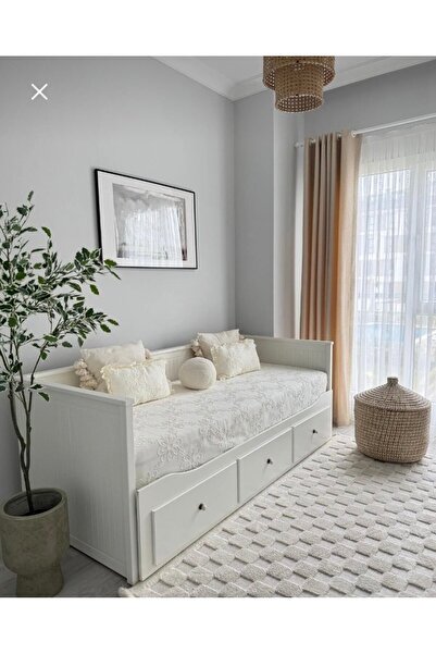 Jolie Maison منتج جديد: سرير ديفان لغرفة الشباب مقاس 150x240 مع 1 بيك و2 وسادة
