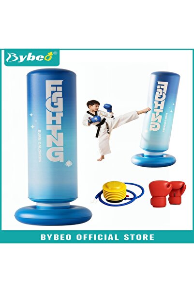 BYBEO Inflatable Kids Punching Bag, Children Boxing Bag, Freestanding Punchin...