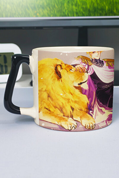 ZipZap Ginga Eiyuu Densetsu Anime Printed Ceramic Luxury Mug (1 Piece) Custom...