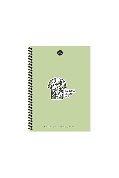 Generic Brand Keskin Color Hisli Şeyler 17X24 100 Yp Striped Spiral Bound Har...