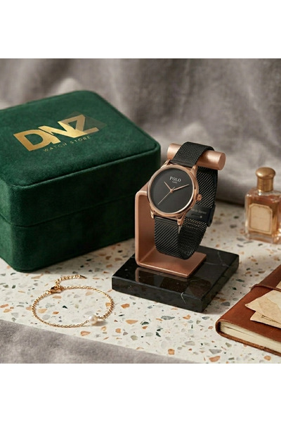 DNZ Watch Store Hasır Kordonlu Kadın Kol Saati