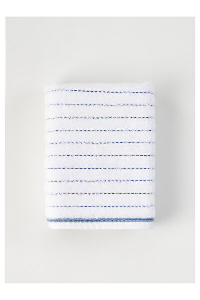 LC Waikiki Nevavm 100% Cotton Belinda Face Towel Blue (50X70 cm)