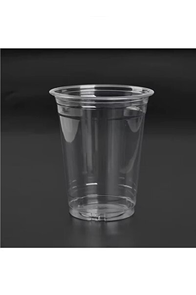 TABAKGROUP 14 Oz Şeffaf Plastik Bardak 400 cc - Meyve Suyu, Smoothie, Meşruba...