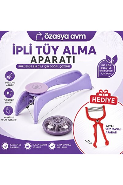 Özasya AVM İPLİ TÜY ALMA APARATI (YAYLI TÜY ALMA HEDİYELİ)