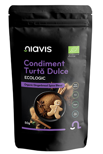 Niavis Condiment Turta Dulce /Bio 50G