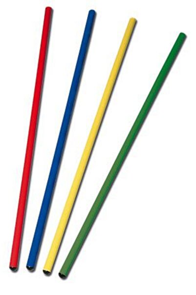 Sport Baston de gimnastica din PVC Rosu GVV