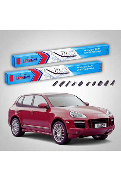 TEAMCAR Ștergătoare Porsche Cayenne 957 2007-2010 |   Set frontal plat – Team...