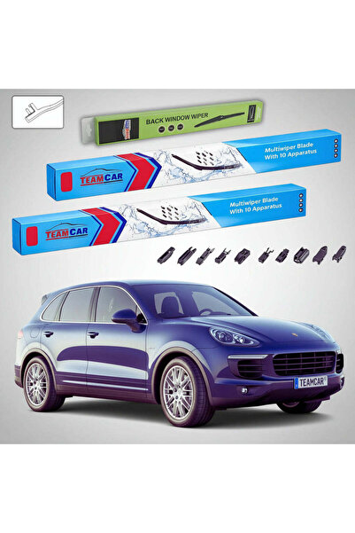 TEAMCAR Υαλοκαθαριστήρες Porsche Cayenne 958 2010-2018 |   Σετ Επίπεδων Εξαρτ...
