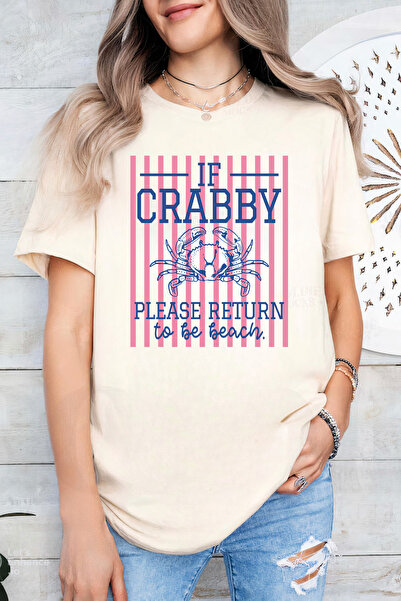 Sarah's Boutique Women's T-shirt – 100% cotton – Crabby Beach