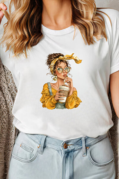 Sarah's Boutique Women's T-shirt – 100% cotton – Heart Sip